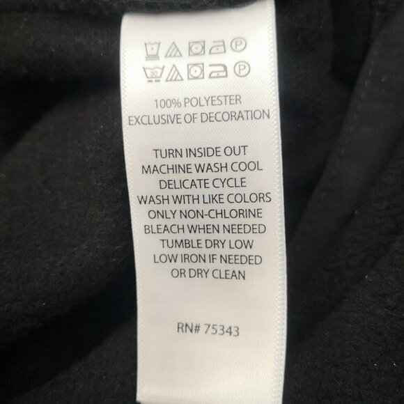 NWOT Telluride Clothing Co. Men's Size Small Full Zip Black Fleece Jacket - Picture 7 of 11